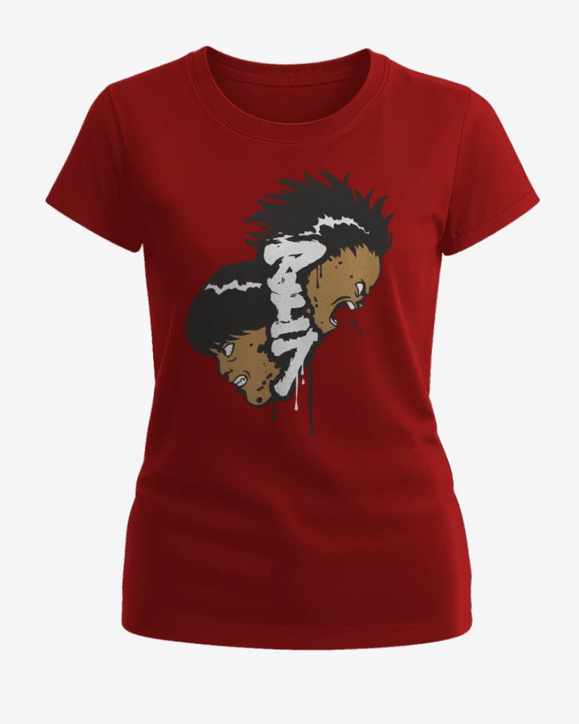 Polera de Mujer Rojo de Akira