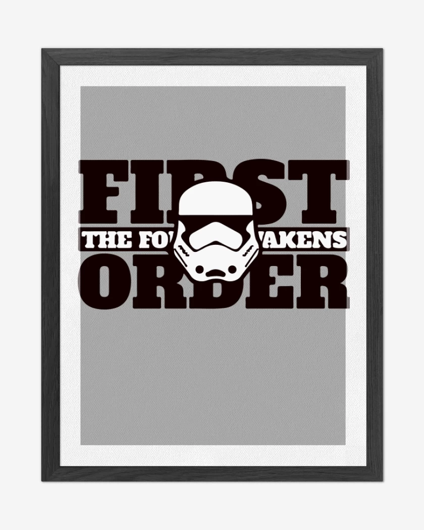 Cuadro decorativo Gris Melange de First order