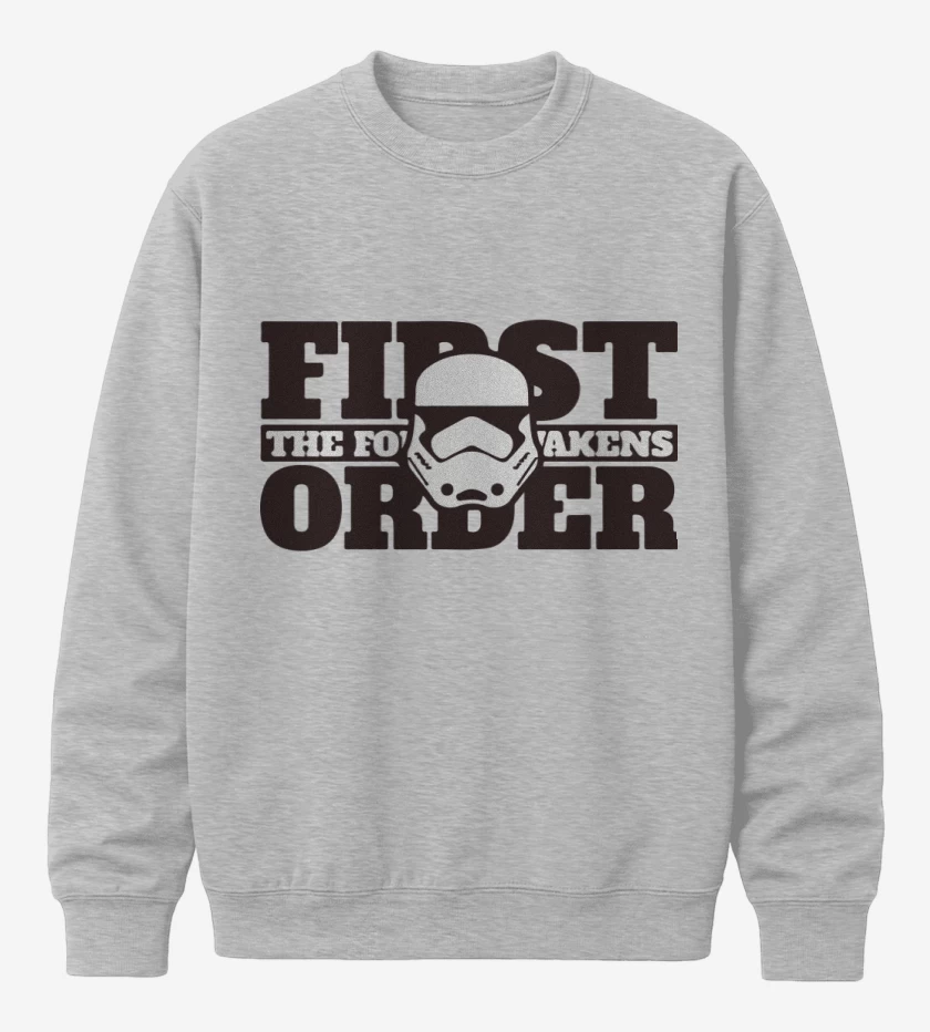 Poleron polo Gris Melange de First order