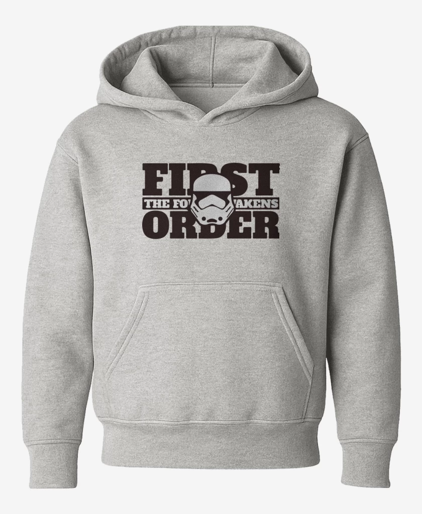 Poleron de niño Gris Melange de First order