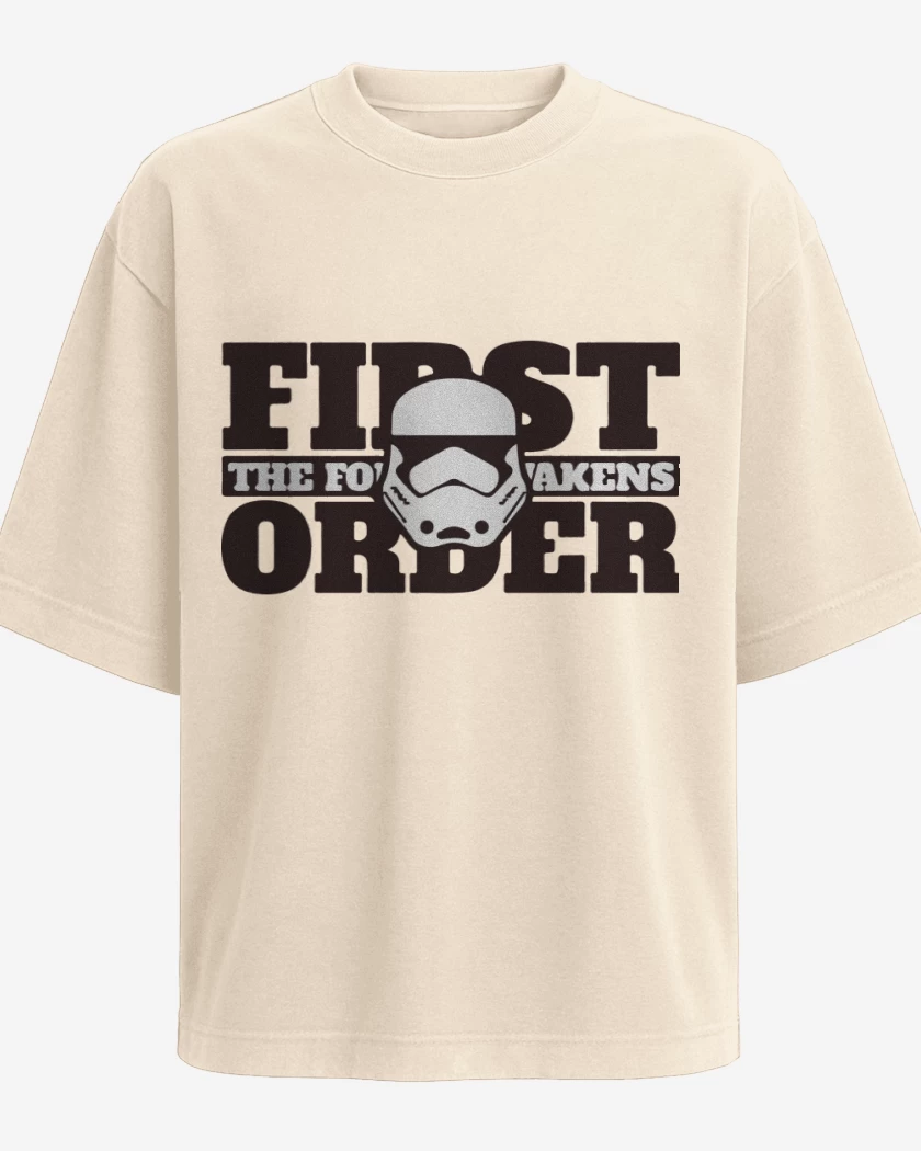 Polera Oversize Beige de First order