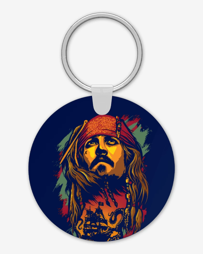 Llavero Capitán Jack Sparrow