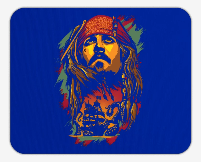 Mousepad Capitán Jack Sparrow