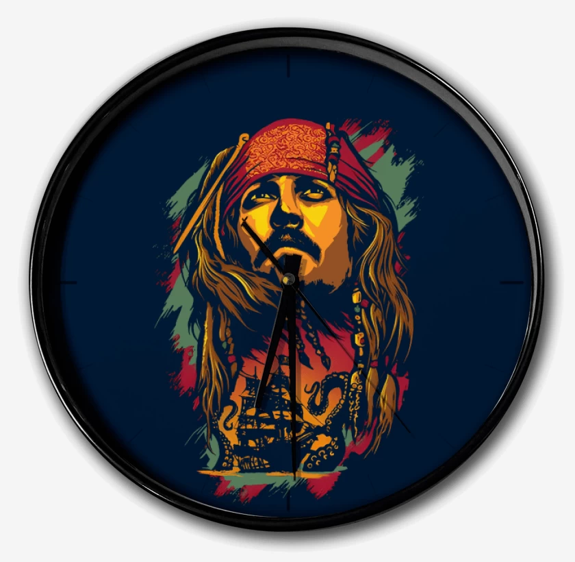 Reloj Azul Marino de Capitán Jack Sparrow