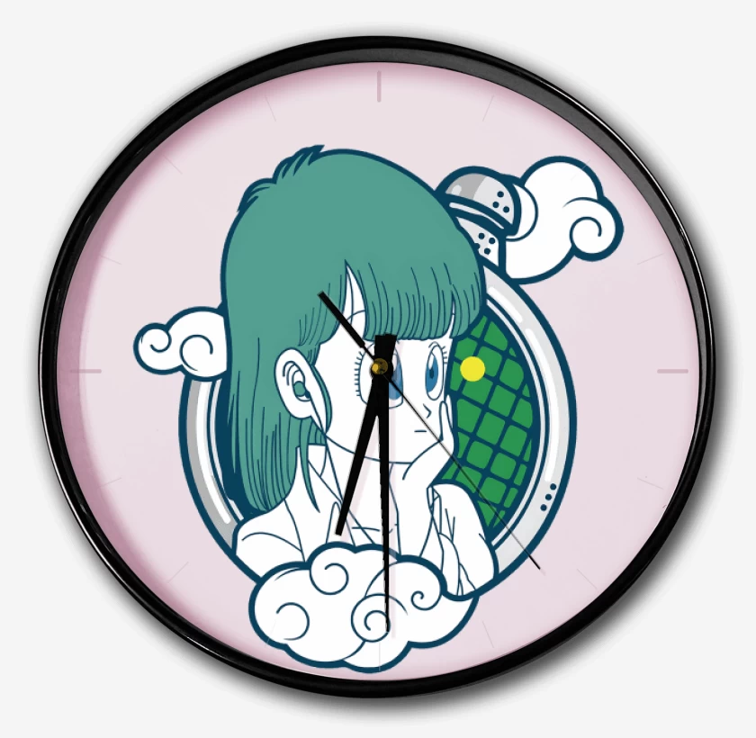 Reloj Rosa Pastel de Bulma