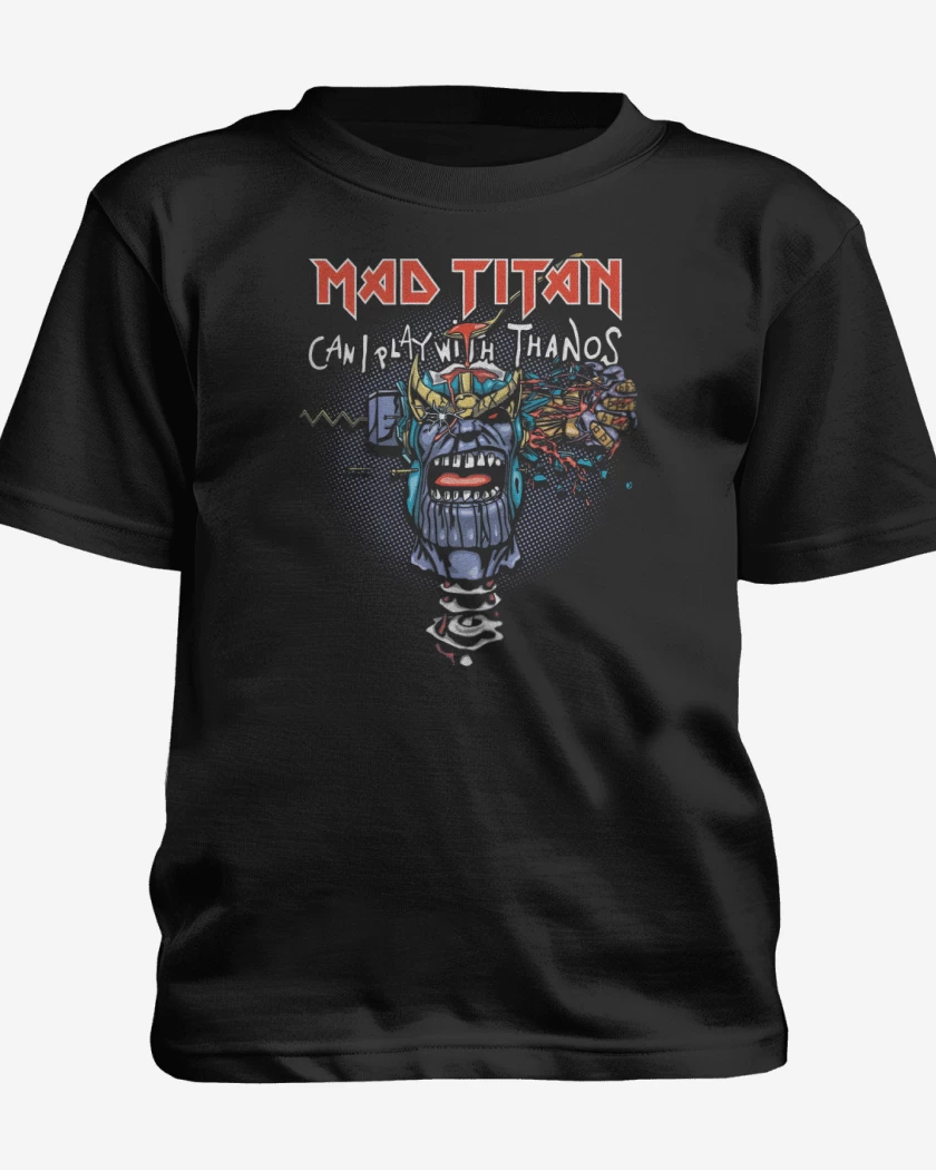 Polera de niño Can I Play with Thanos