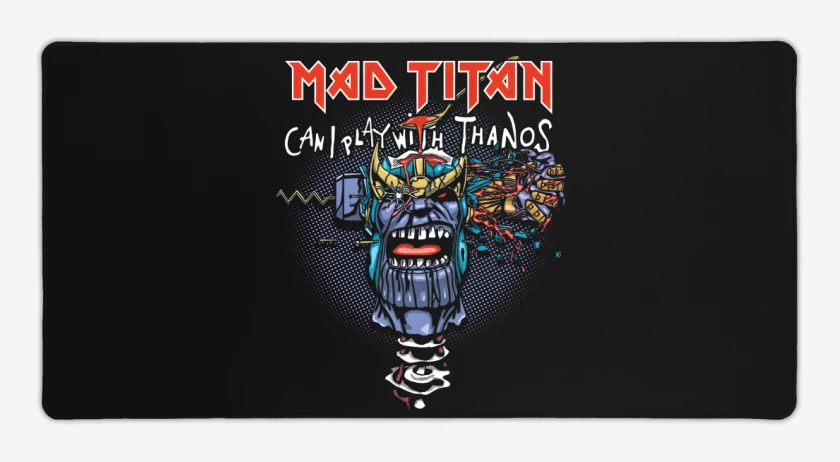 Mouse pad Gamer Can I Play with Thanos