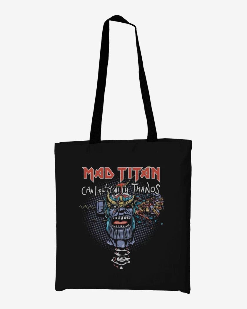 Totebag Can I Play with Thanos