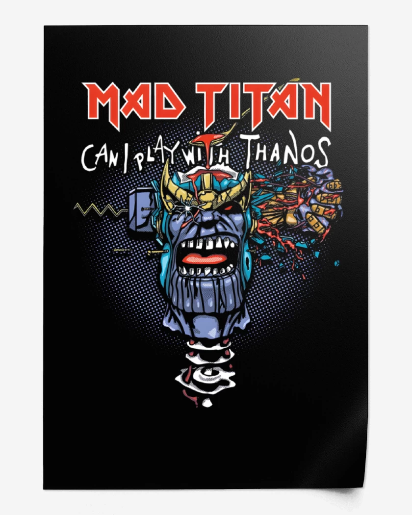 Print Can I Play with Thanos