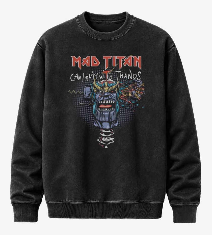 Poleron Polo Acid Wash Can I Play with Thanos