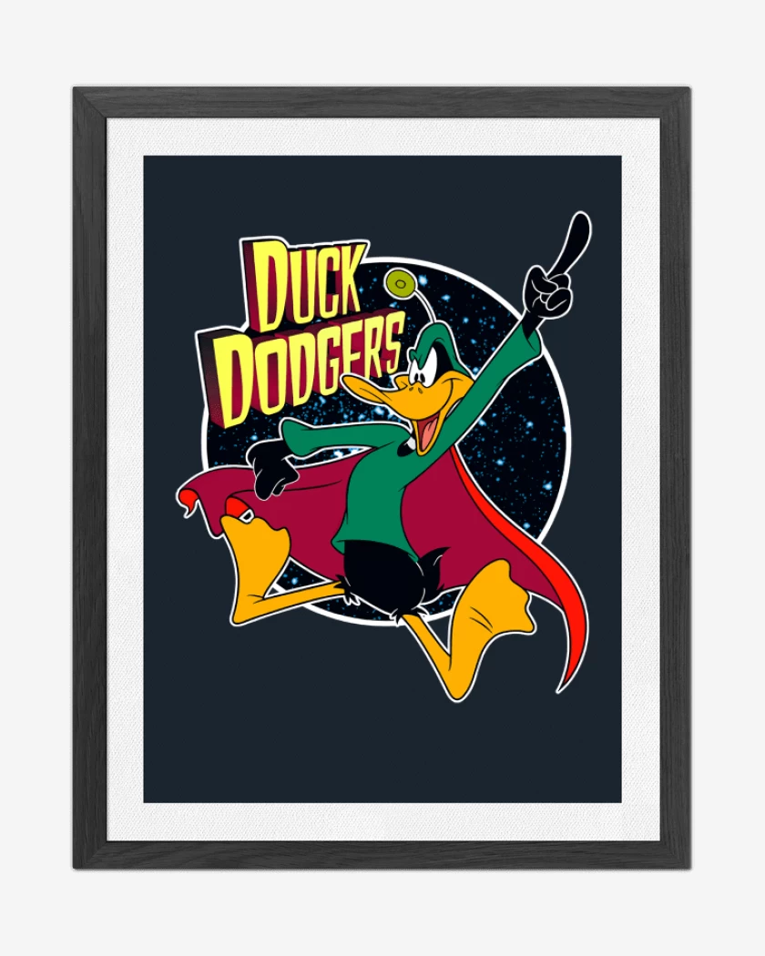 Cuadro decorativo Azul Marino de Duck Dodgers