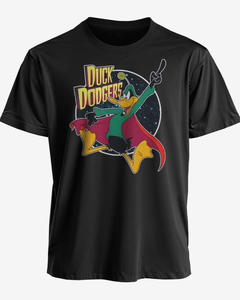 Polera premium Negro de Duck Dodgers