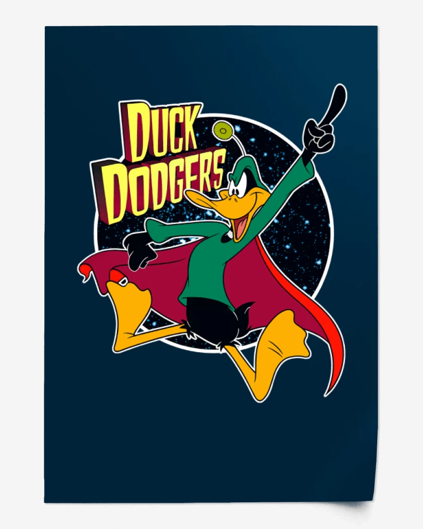 Print Duck Dodgers