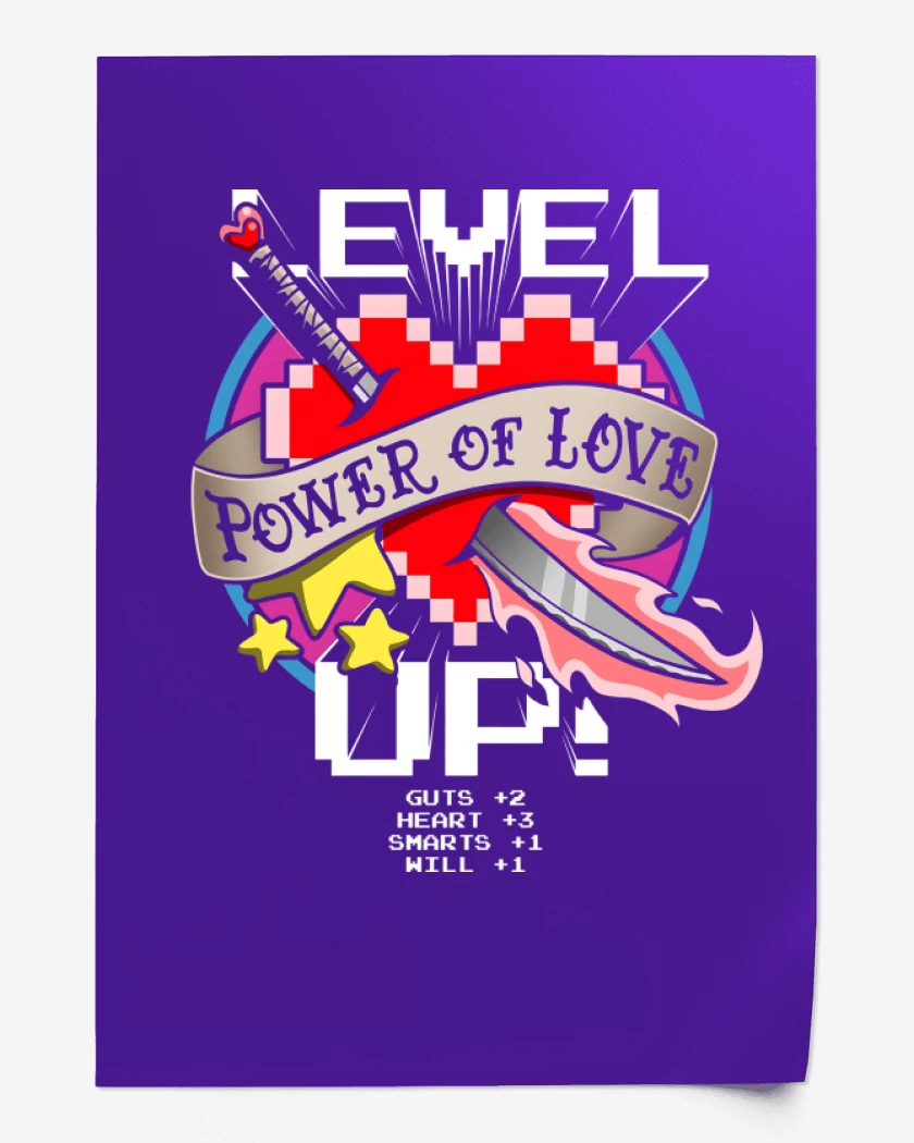 Print Level Up