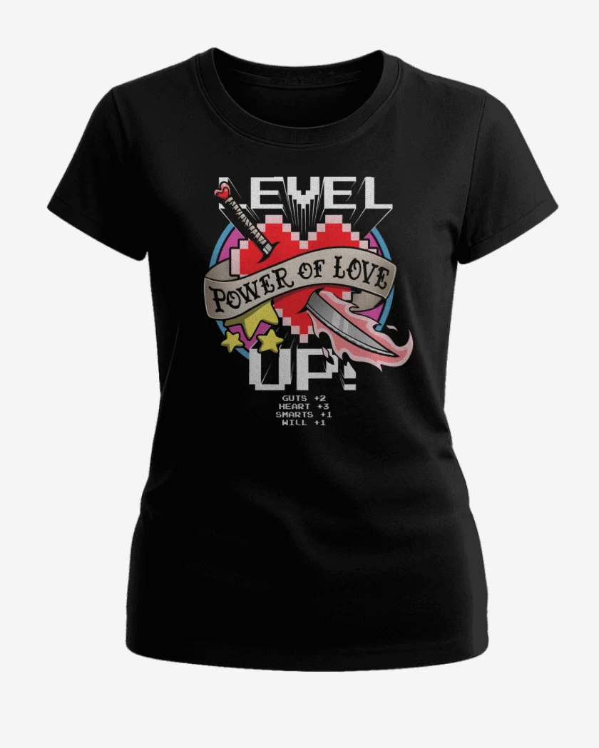Polera de Mujer Negro de Level Up