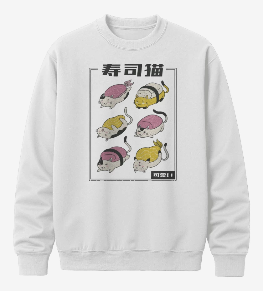 Poleron polo Meowshi
