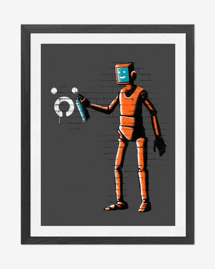 Cuadro decorativo Carbon de Forasteros