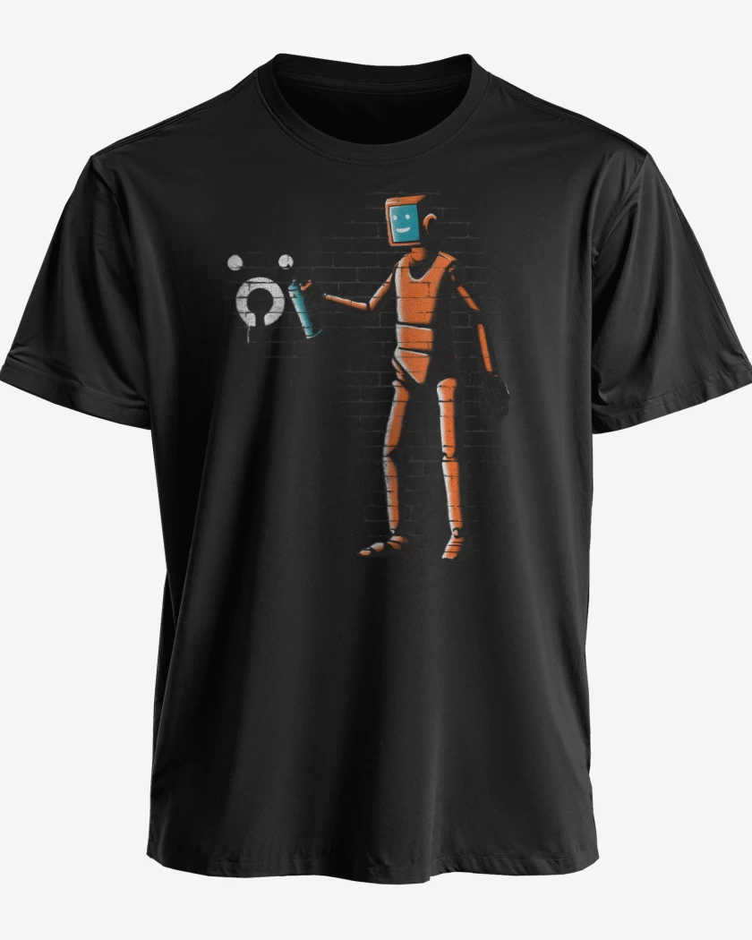 Polera premium Negro de Forasteros