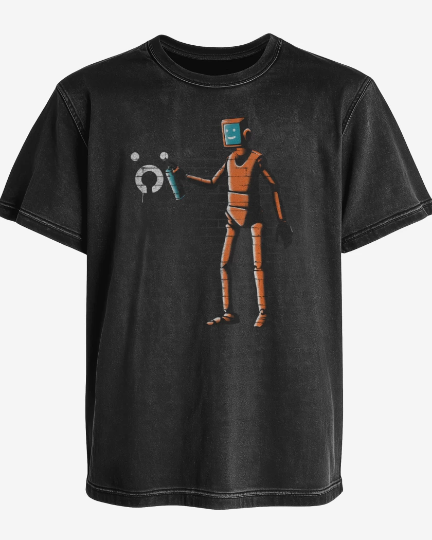 Polera desgastada Forasteros