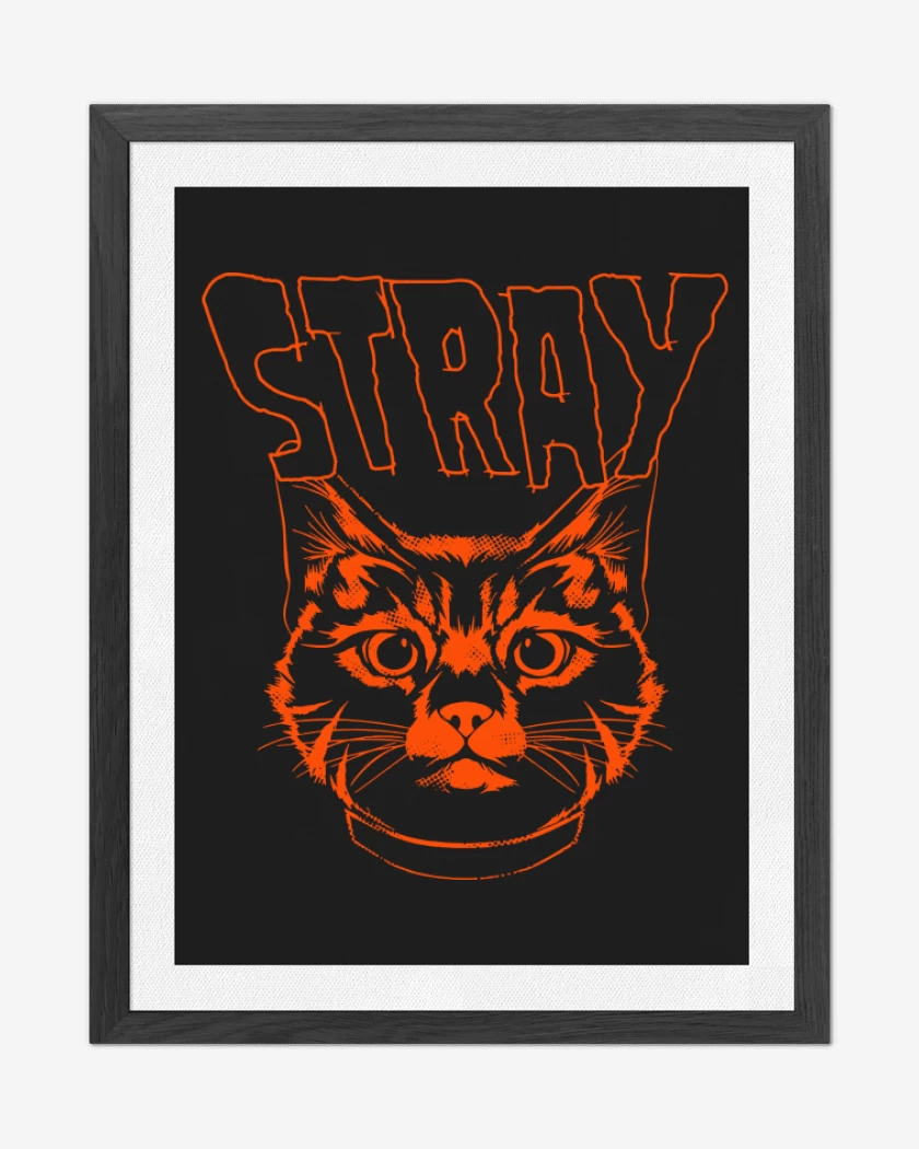 Cuadro decorativo Negro de El Gato