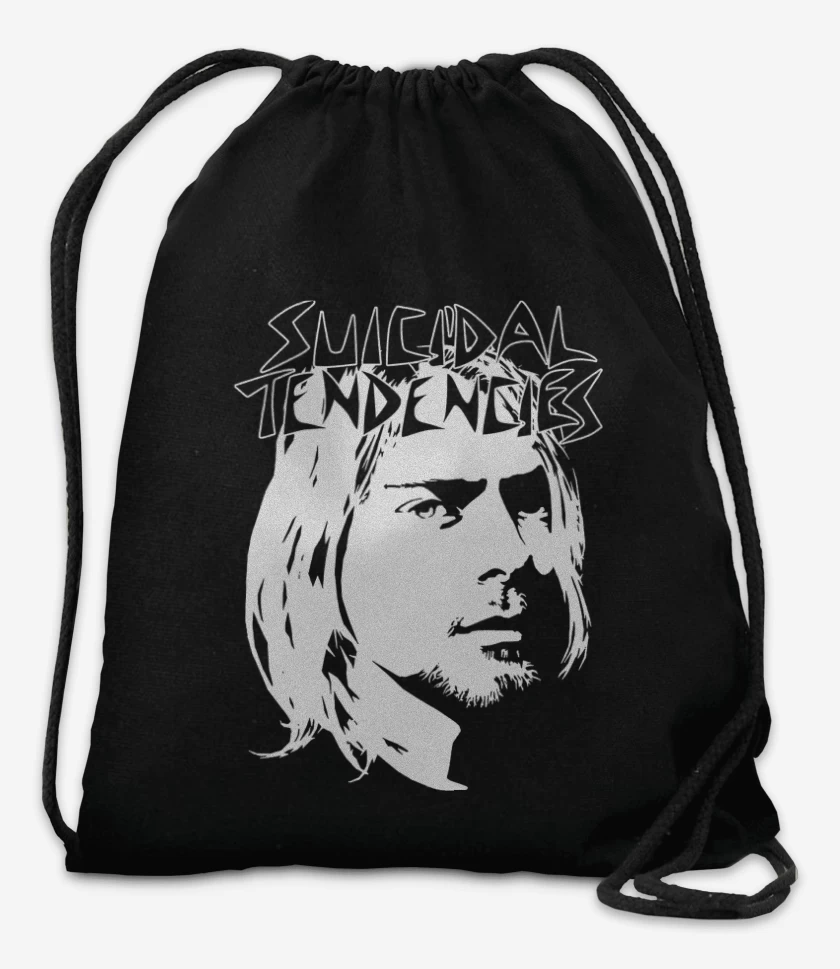 Mochila Negro de Cobain Tendencies