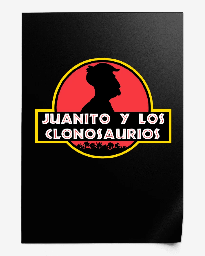 Print Juanito y los clonosaurios