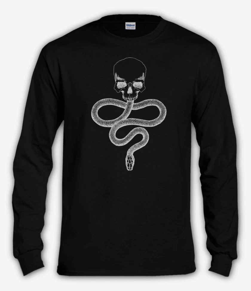Polera manga larga Negro de Marca Oscura
