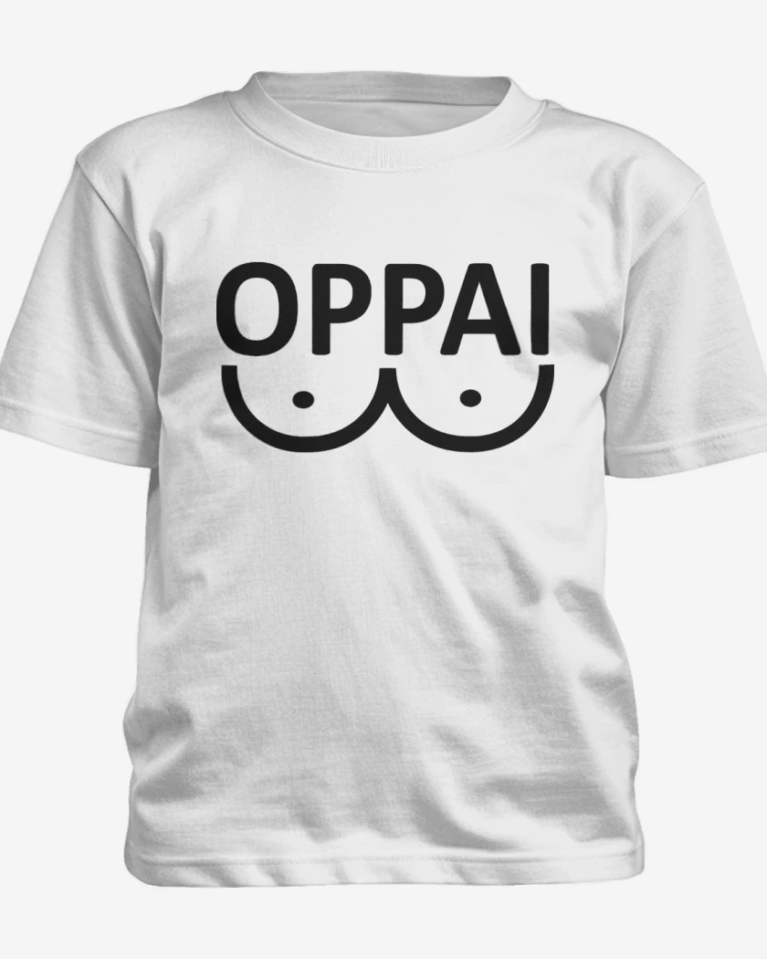 Polera de niño Blanco de Oppai