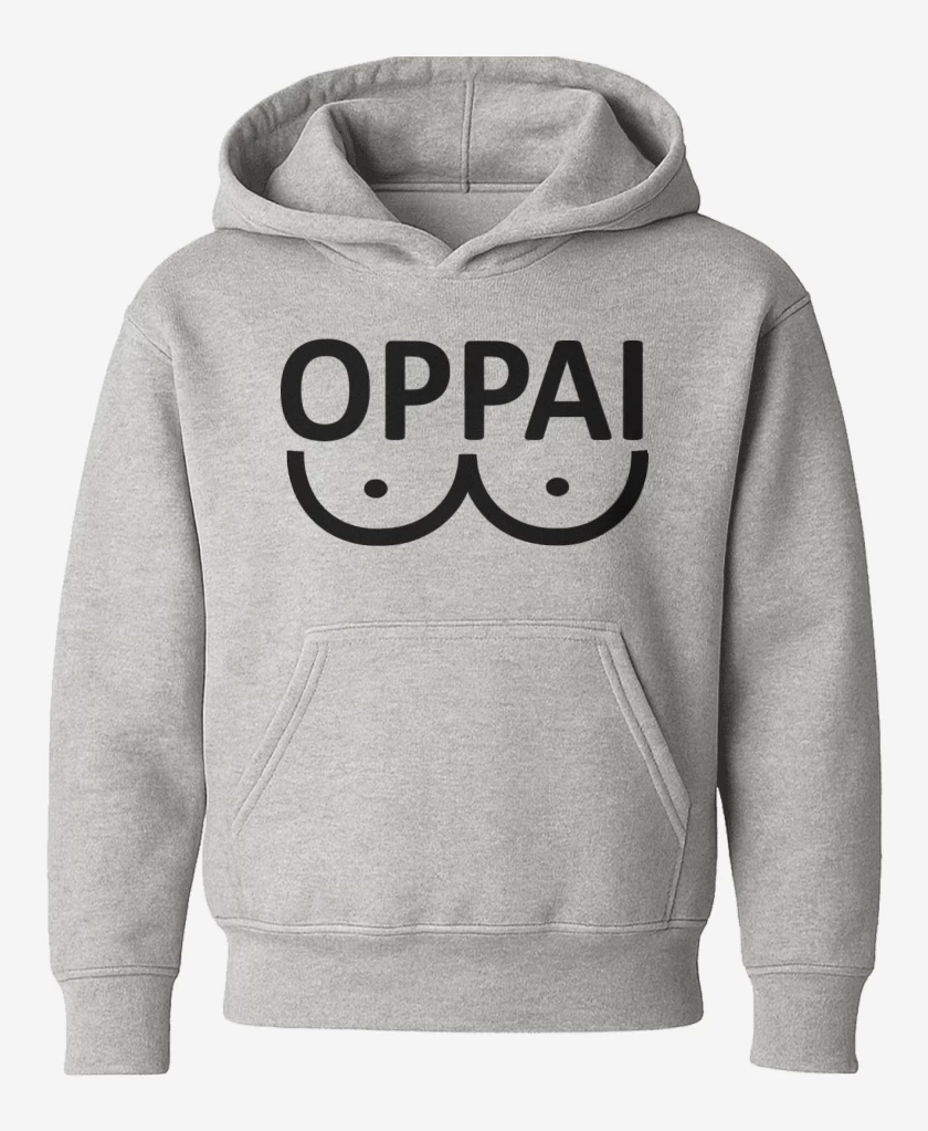 Poleron de niño Gris Melange de Oppai