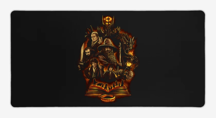 Mouse pad Gamer La Tierra Media