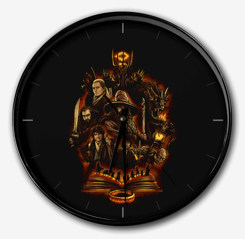 Reloj Negro de La Tierra Media