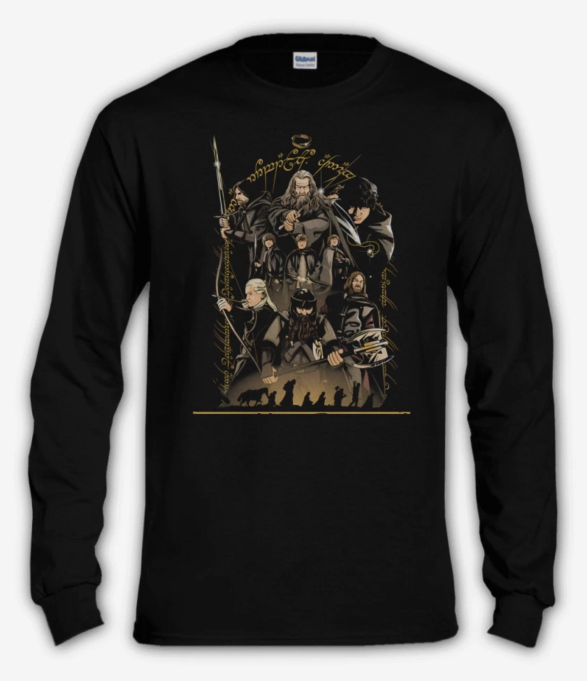 Polera manga larga Negro de La Comunidad 