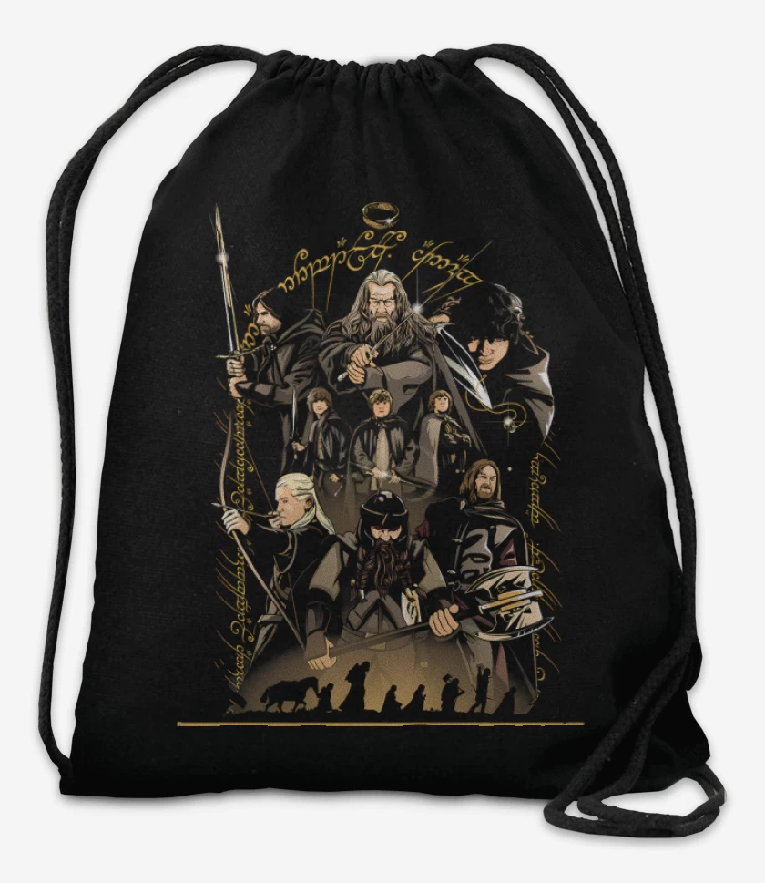Mochila Negro de La Comunidad 
