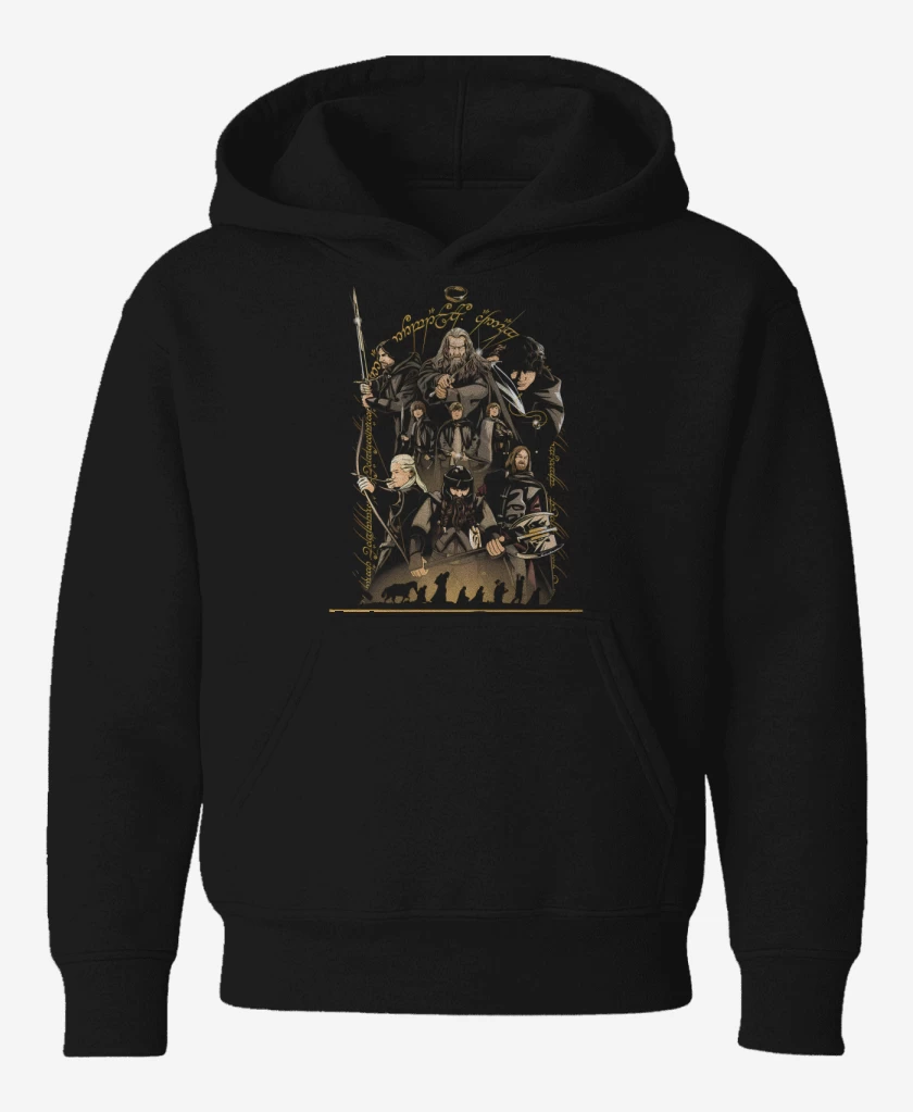 Poleron de niño Negro de La Comunidad 