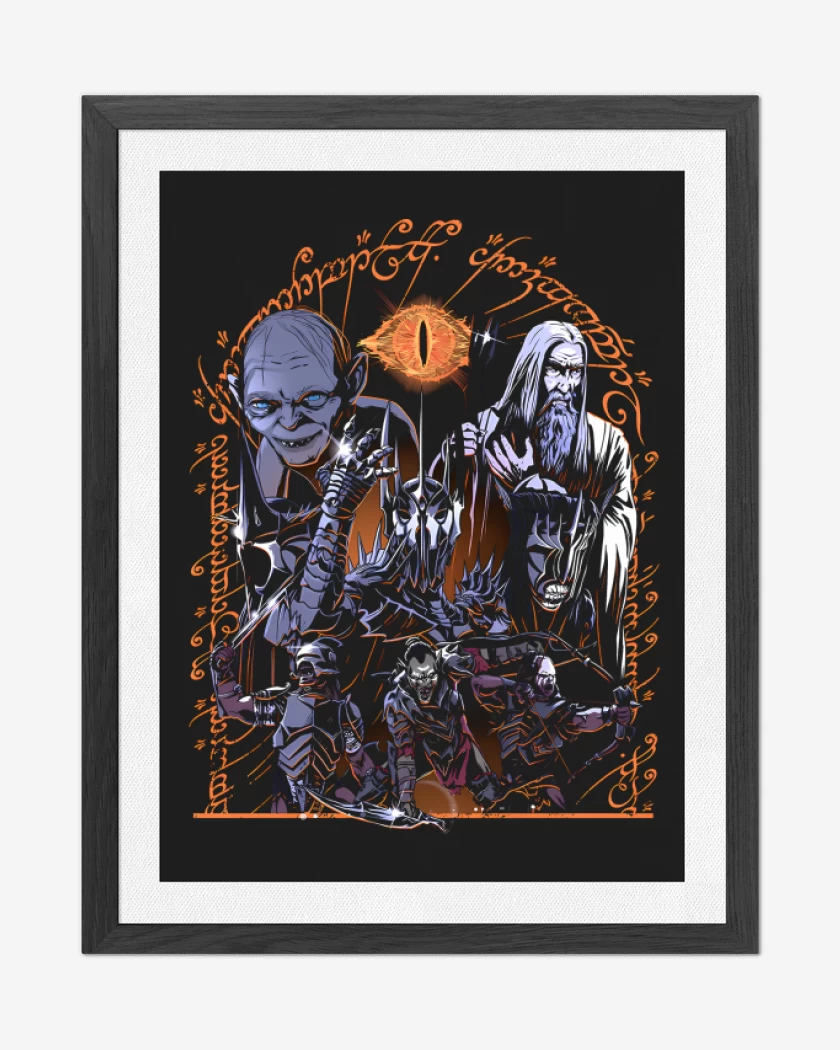 Cuadro decorativo La Tierra Oscuro