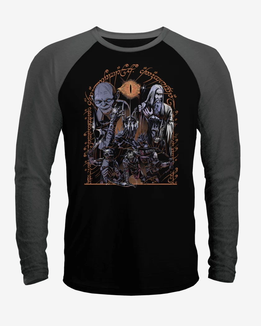 Polera Raglan La Tierra Oscuro