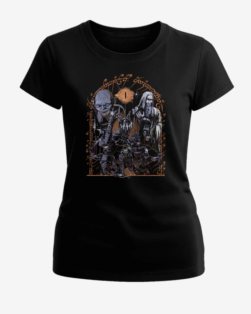 Polera de Mujer Negro de La Tierra Oscuro