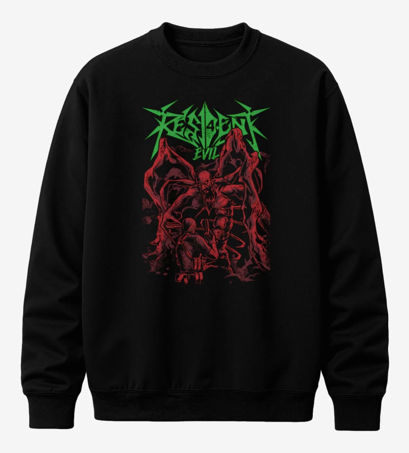 Poleron polo Negro de Resident Evil IV