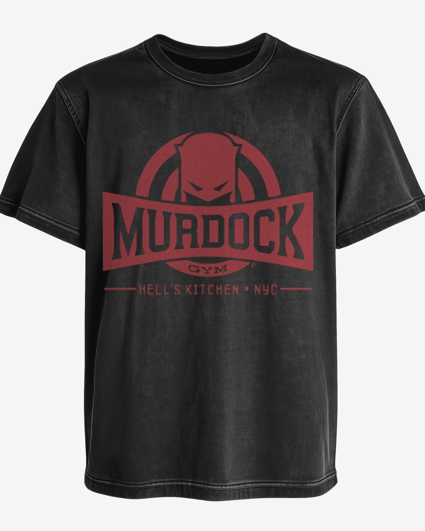 Polera desgastada Daredevil