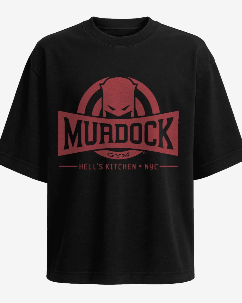 Polera Oversize Negro de Daredevil