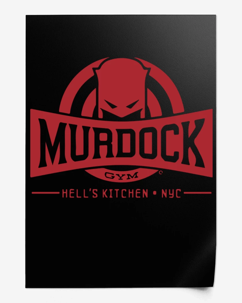 Print Negro de Daredevil