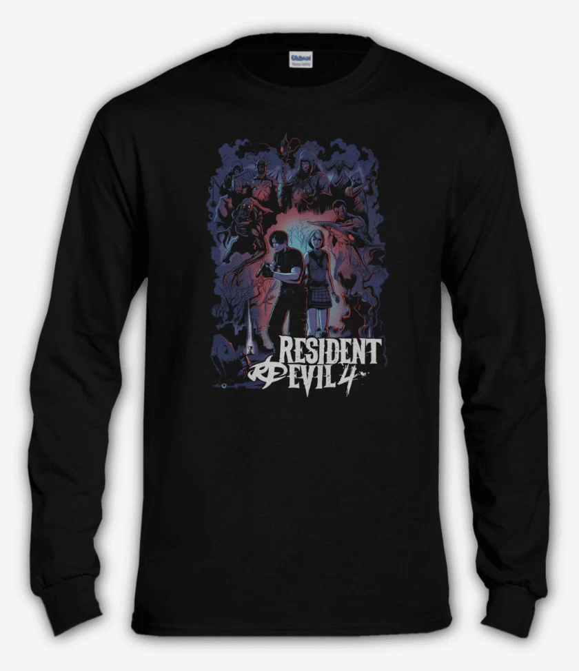 Polera manga larga Negro de RE4