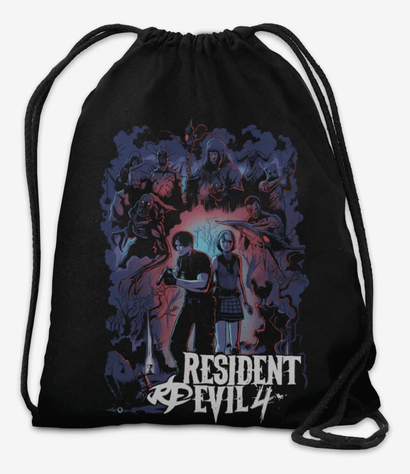 Mochila Negro de RE4