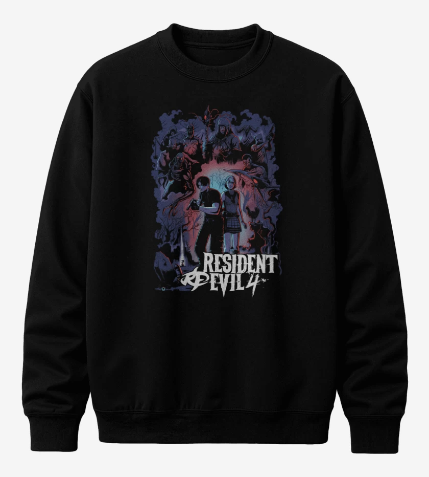 Poleron polo Negro de RE4