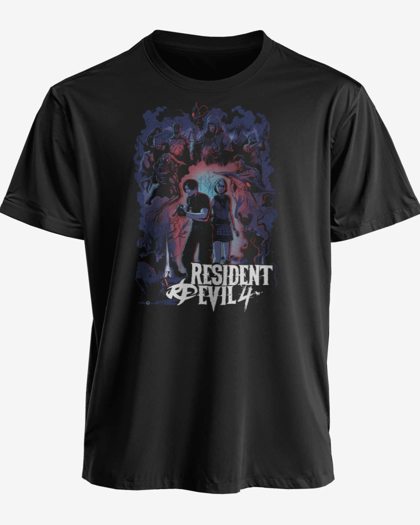 Polera premium Negro de RE4