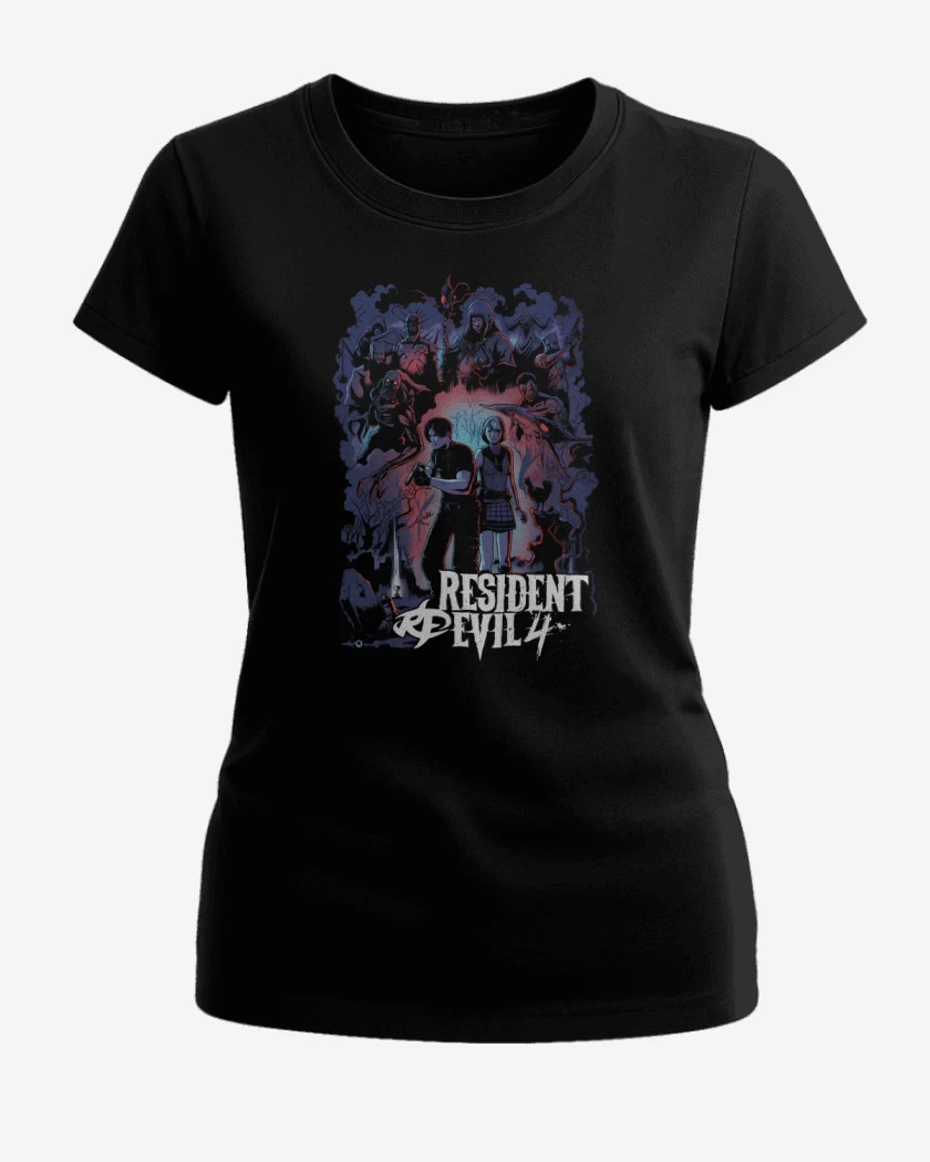 Polera de Mujer Negro de RE4