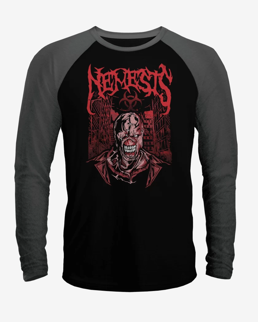Polera Raglan Nemesis Biohazard 