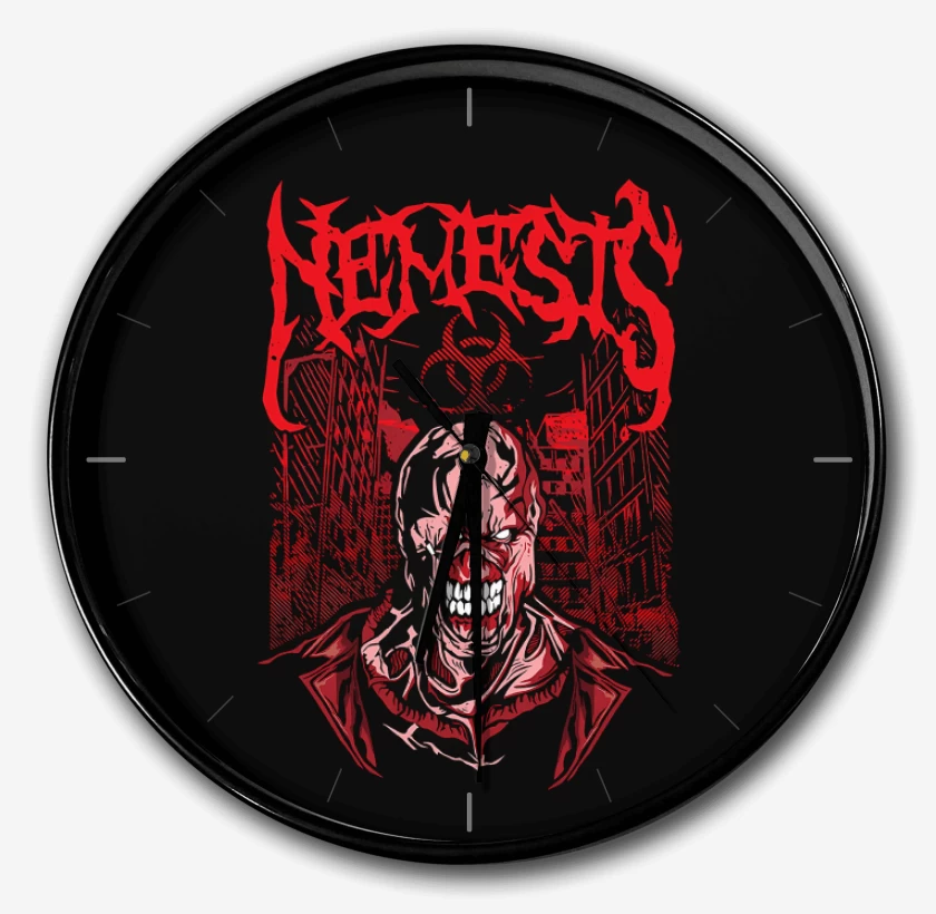 Reloj Negro de Nemesis Biohazard 