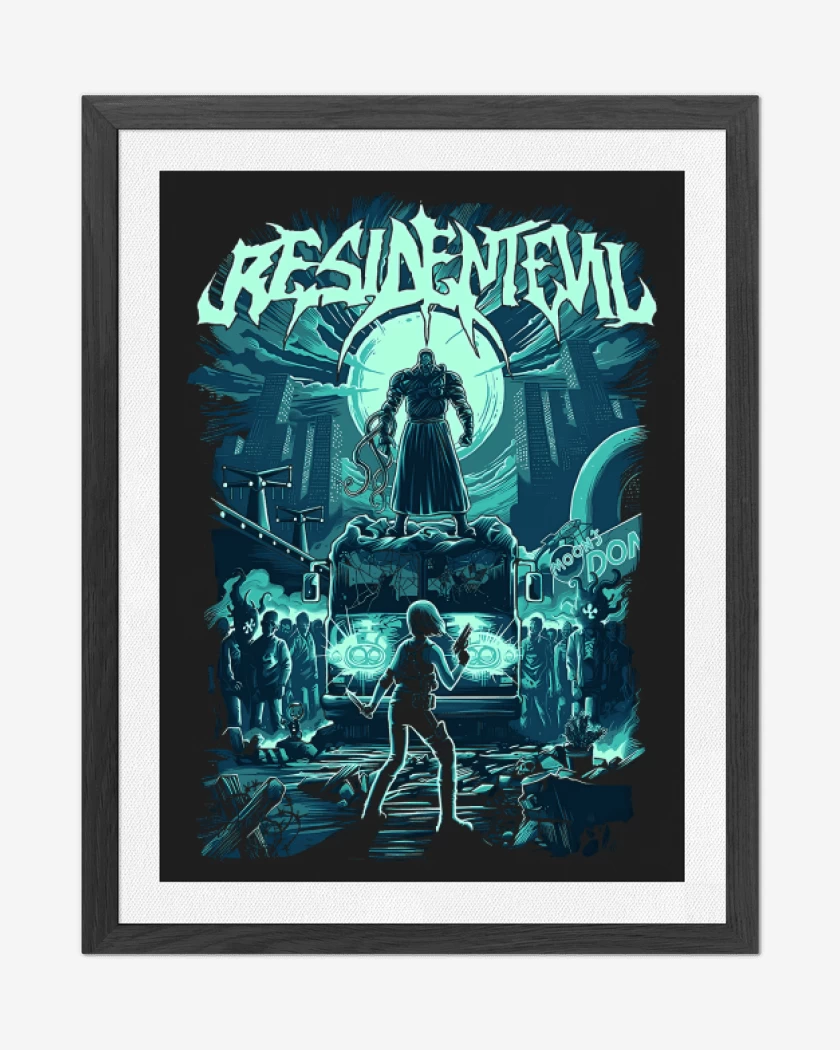 Cuadro decorativo Negro de RE3