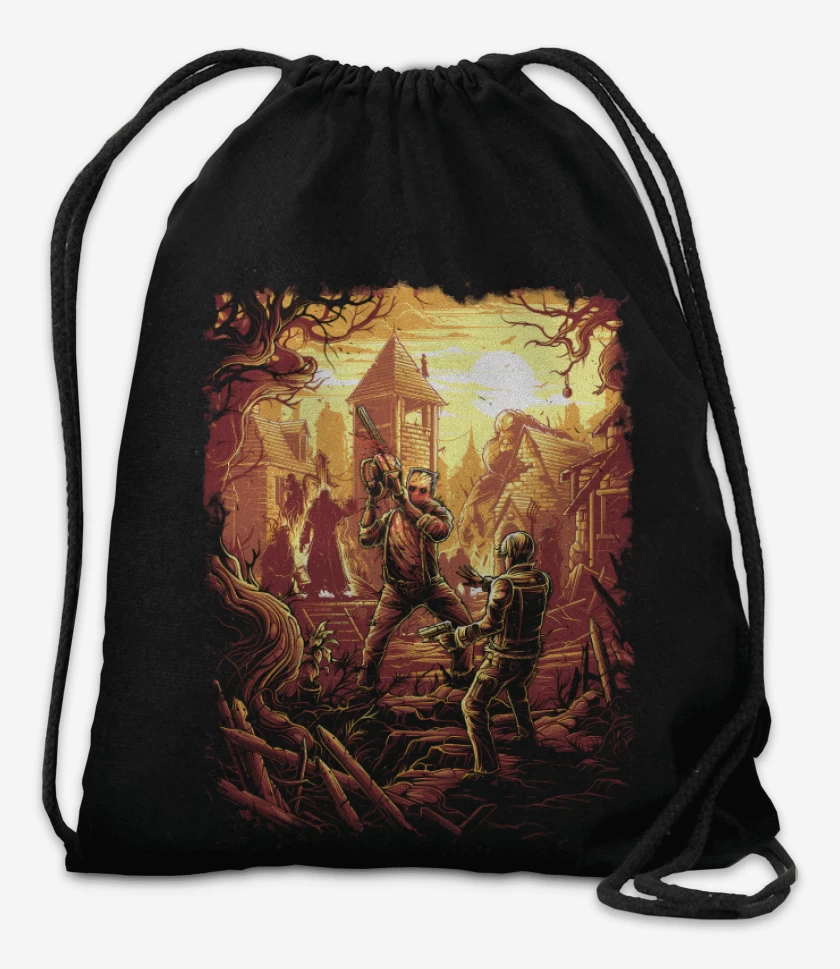 Mochila Negro de Te Voy Hacer Picadillo